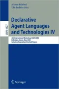 Declarative Agent Languages and Technologies IV