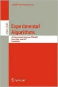 Experimental Algorithms
