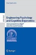 Engineering Psychology and Cognitive Ergonomics: 7th International Conference, Epce 2007, He...