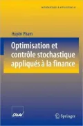 Optimisation Et Controle Stochastique Appliques A La Finance