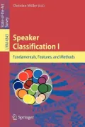 Speaker Classification I: Fundamentals, Features, and Methods