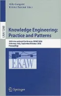Knowledge Engineering: Practice and Patterns: 16th International Conference, EKAW 2008, Acitrezza, Sicily, Italy, September 29-October 2, 2008, Procee