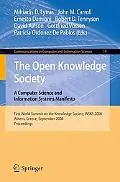 Open Knowledge Society: A Computer Science and Information Systems Manifesto: First World Su...