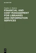 Financial Cost Management for Libraries and Information Services