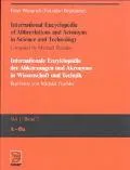 International Encyclopedia of Abbreviations and Acronyms in Science and Technology