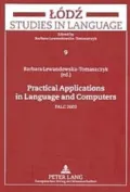 Practical Applications In Language And Computers: Palc 2003