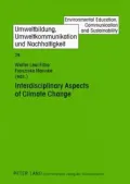 Interdisciplinary Aspects of Climate Change (Environmental Education, Communication and Sust...