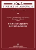 Studies in Cognitive Corpus Linguistics, Vol. 18
