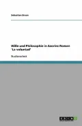 Wille Und Philosophie in Azor NS Roman 'la Voluntad'