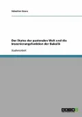 Der Status Der Pastoralen Welt Und Die Inszenierungsfunktion Der Bukolik