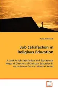 Job Satisfaction In Religious Education