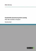 Pers Nliche Zurechnung Beim Leasing