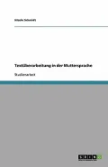 Text Berarbeitung in Der Muttersprache