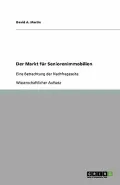 Der Markt F R Seniorenimmobilien