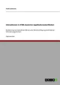 Interaktionen in HTML-Basierten Applikationsoberfl Chen