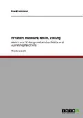 Irritation, Dissonanz, Fehler, St Rung