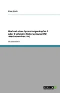 Wechsel Eines Sprurstangenkopfes 2 Oder 3 Lehrjahr (Unterweisung Kfz -Mechatroniker /-In)