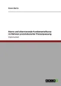 Starre Und Alternierende Fundamentalkurse Im Rahmen Preisinduzierter Preisanpassung