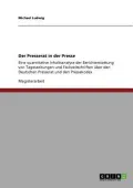 Der Presserat in Der Presse