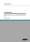 Einsatzfelder F R Customer-Relationship-Management-Software
