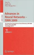 Advances in Neural Networks - ISNN 2009: 6th International Symposium on Neural Networks, ISNN 2009 Wuhan, China, May 26-29, 2009 Proceedings, Part II