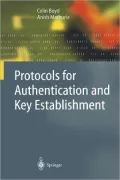 Protocols for Authentication and Key Establishment