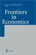 Frontiers in Economics
