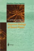 Dispersal Biology of Desert Plants