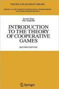 Introduction to the Theory of Cooperative Games