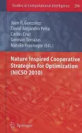 Nature Inspired Cooperative Strategies for Optimization (NICSO 2010)