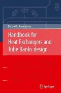 Handbook for Heat Exchangers and Tube Banks Design