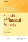 Statistics of Financial Markets
