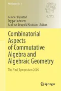 Combinatorial Aspects of Commutative Algebra and Algebraic Geometry