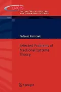 Selected Problems of Fractional Systems Theory
