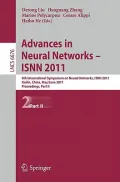 Advances in Neural Networks - ISNN 2011