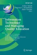 Information Technology and Managing Quality Education