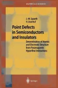 Point Defects in Semiconductors and Insulators: Determination of Atomic and Electronic Structure from Paramagnetic Hyperfine Interactions