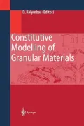 Constitutive Modelling of Granular Materials