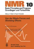 Van Der Waals Forces and Shielding Effects