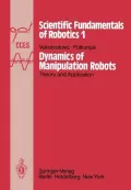 Dynamics of Manipulation Robots