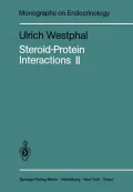 Steroid-Protein Interactions II