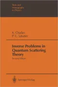 Inverse Problems in Quantum Scattering Theory