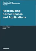 Reproducing Kernel Spaces and Applications
