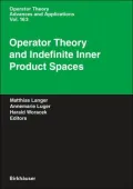 Operator Theory And Indefinite Inner Product Spaces