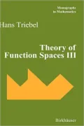 Theory of Function Spaces III