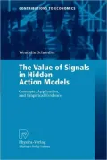 The Value of Signals in Hidden Action Models