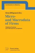 Micro- and Macrodata of Firms : Statistical Analysis and International Comparison