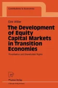 The Development of Equity Capital Markets in Transition Economies : Privatisation and Shareholder Rights