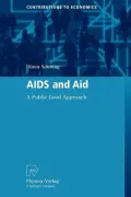 AIDS and Aid: A Public Good Approach