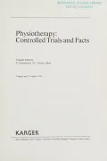 Book cover of Physiotherapy: Controlled Trials and Facts